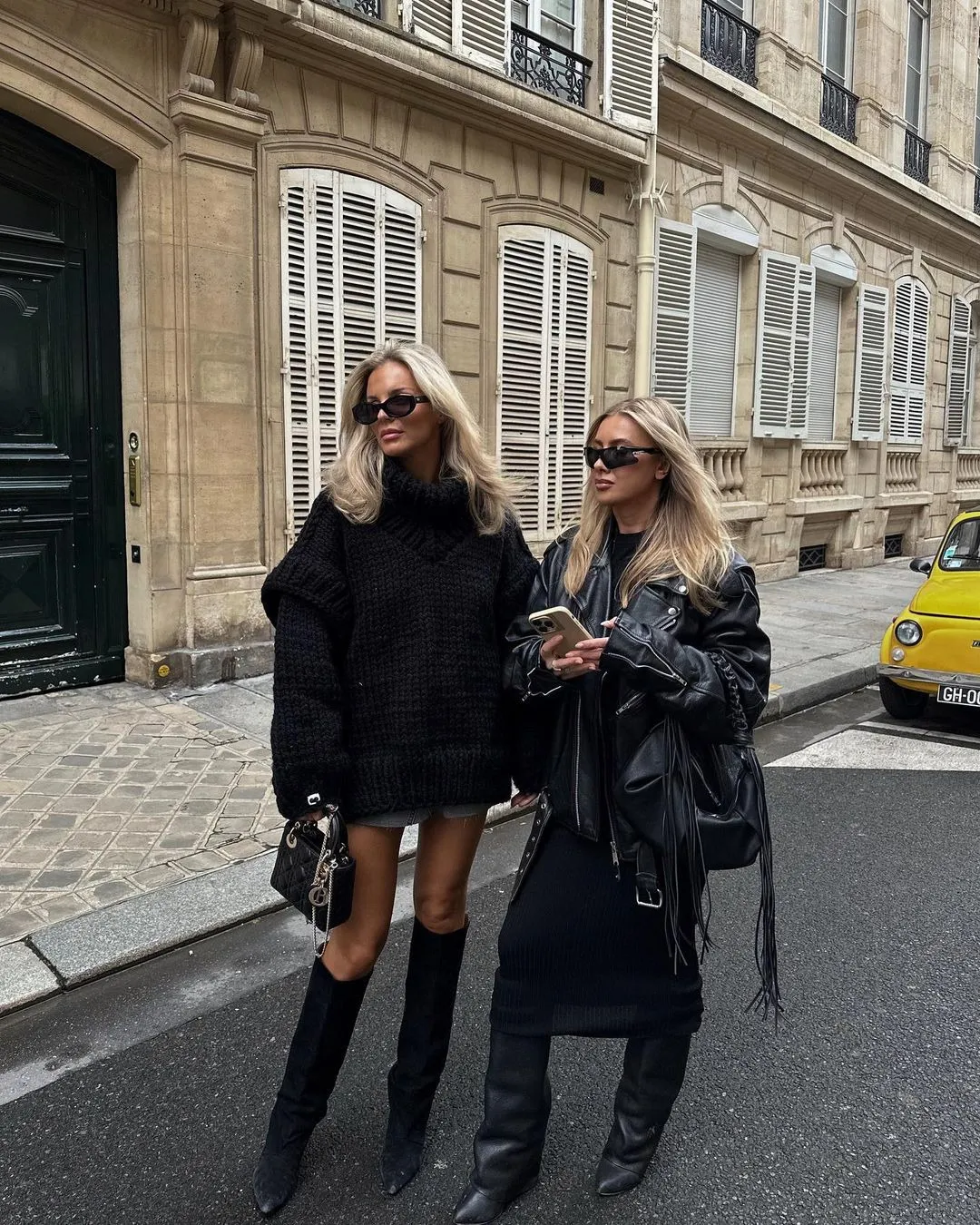 Annica | Oversized Gebreide Trui – Trendy, Zacht en Comfortabel - Afbeelding 4