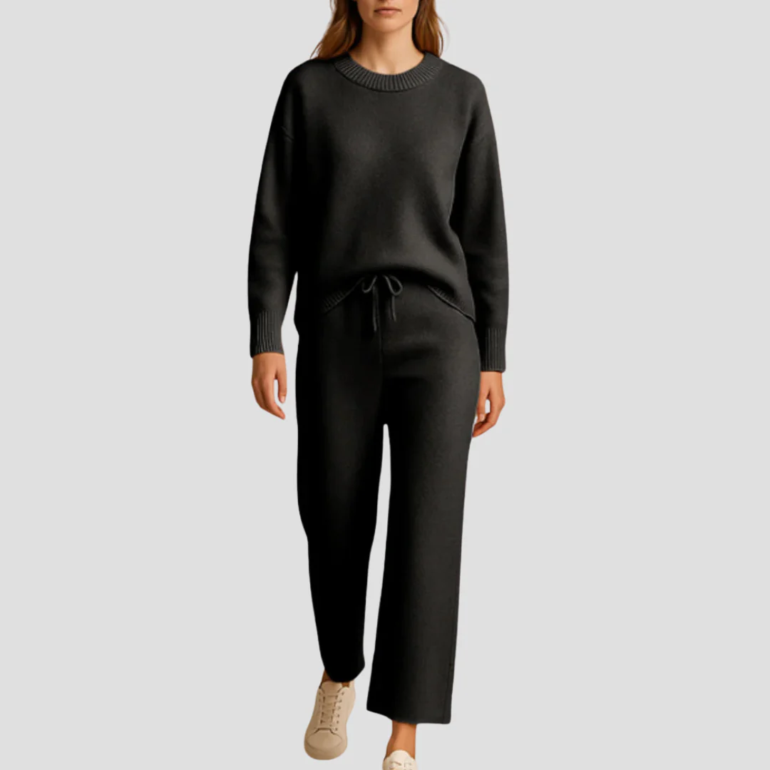 Sallie | Zachte Loungewear Set Dames - Tweedelig, Gebreide Stof, Comfy en Casual - Afbeelding 5