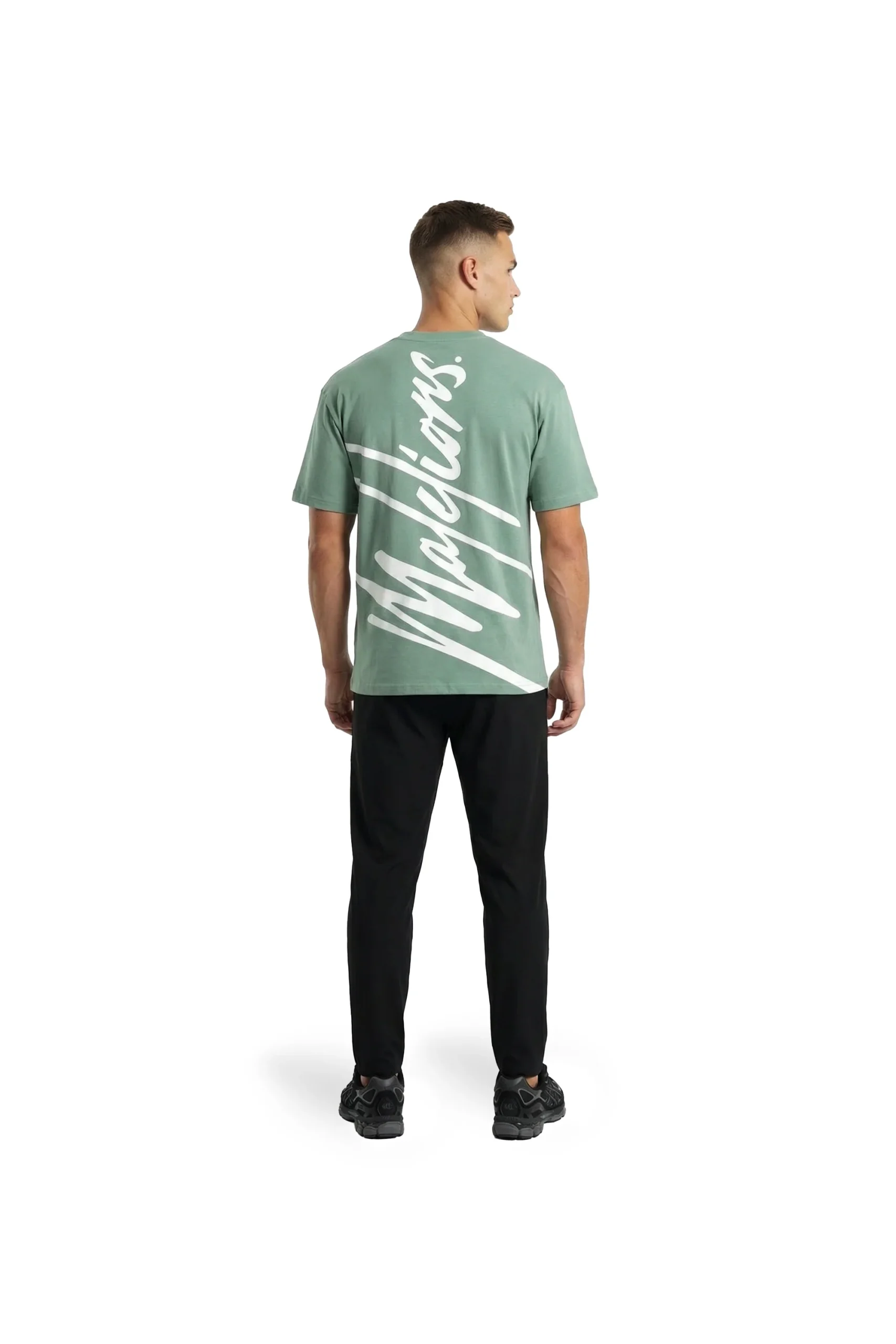 Malelions Sport Regular Running T-Shirt | Green - Afbeelding 3