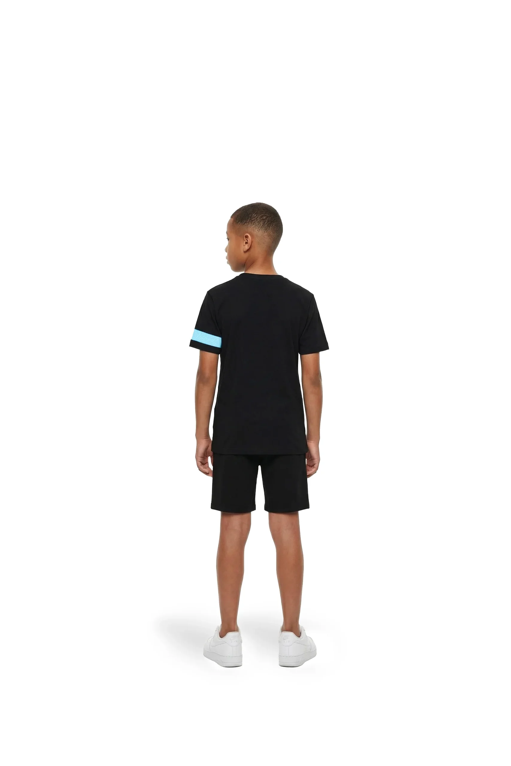 Malelions Junior Captain Shorts | Black/Blue - Afbeelding 5