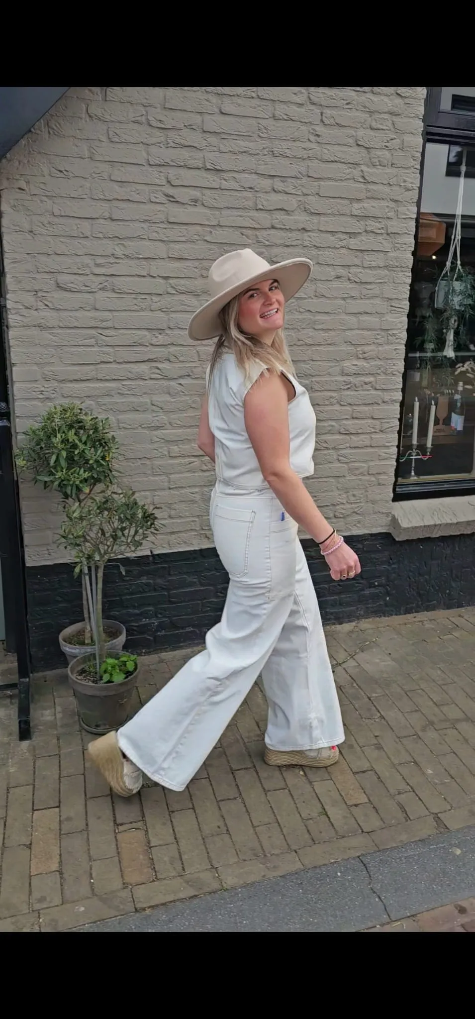 Harper and Yve MADELYNN pants ecru - Afbeelding 3