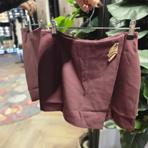 Skort Nika bordeaux/gold 3911