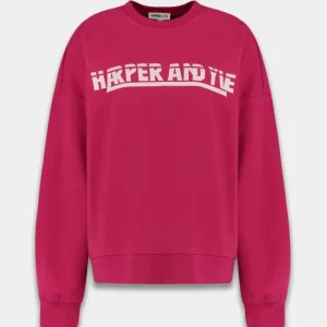 Harper and Yve Lex sweater sangria