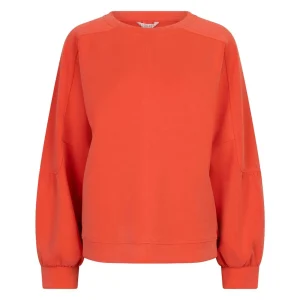 Esqualo Sweater fancy slve Modal SP26.05000 Chili Red