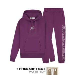 Malelions Women Kylie Tracksuit | Aubergine