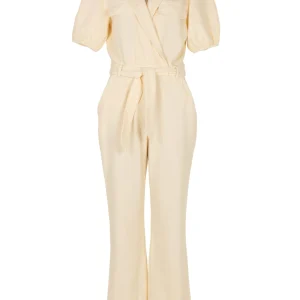 Freebird jumpsuit Yael puff offwhite