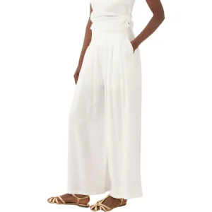 Wijde Pantalon in Zachte Viscose – Italiaanse Set | ELEH Prato