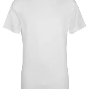 Alan Red Heren T-shirt Virginia Wit Ronde Hals Hoog 2-Pack