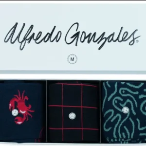 Alfredo Gonzales Sokken Sea 3-pack Giftbox