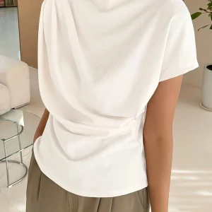 Valento | Trendy en Elegante Witte Dames Top