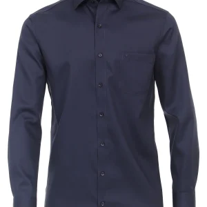 Casa Moda Heren Overhemd Navy Twill Comfort Fit ML7