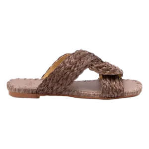 Castañer Padme Gevlochten Sandalen Taupe - Match Laren