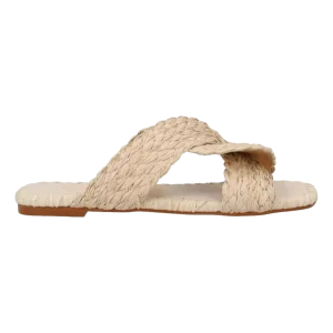 Castañer Crudo Gevlochten Slipper Naturel - Match Laren