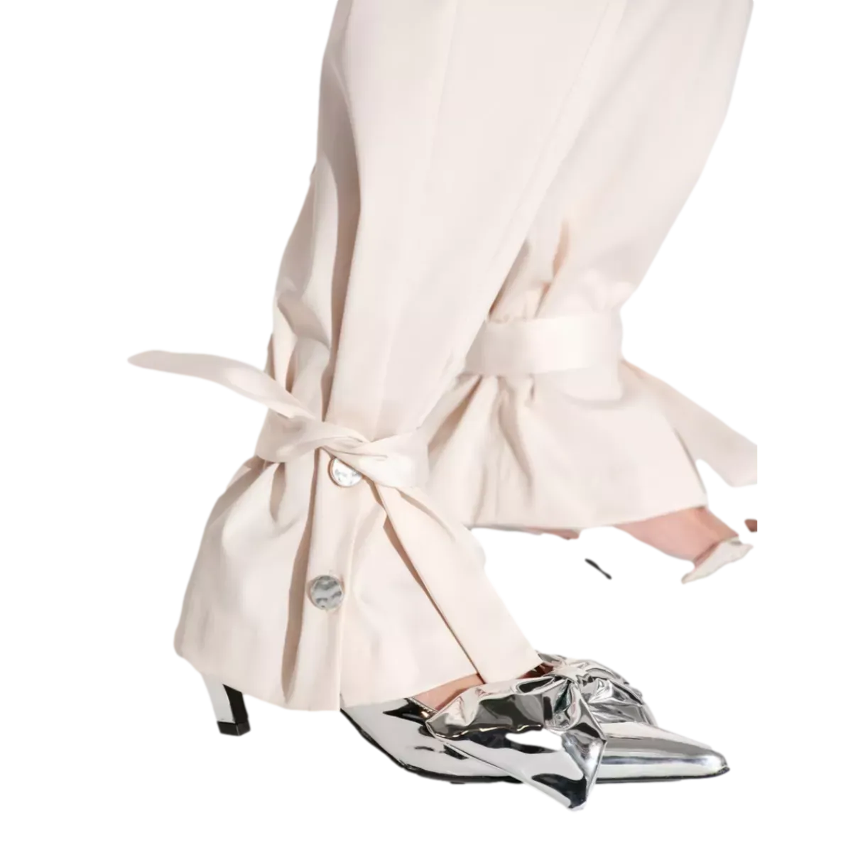 Dante6 Harron Pantalon Ecru - Match Laren - Afbeelding 4