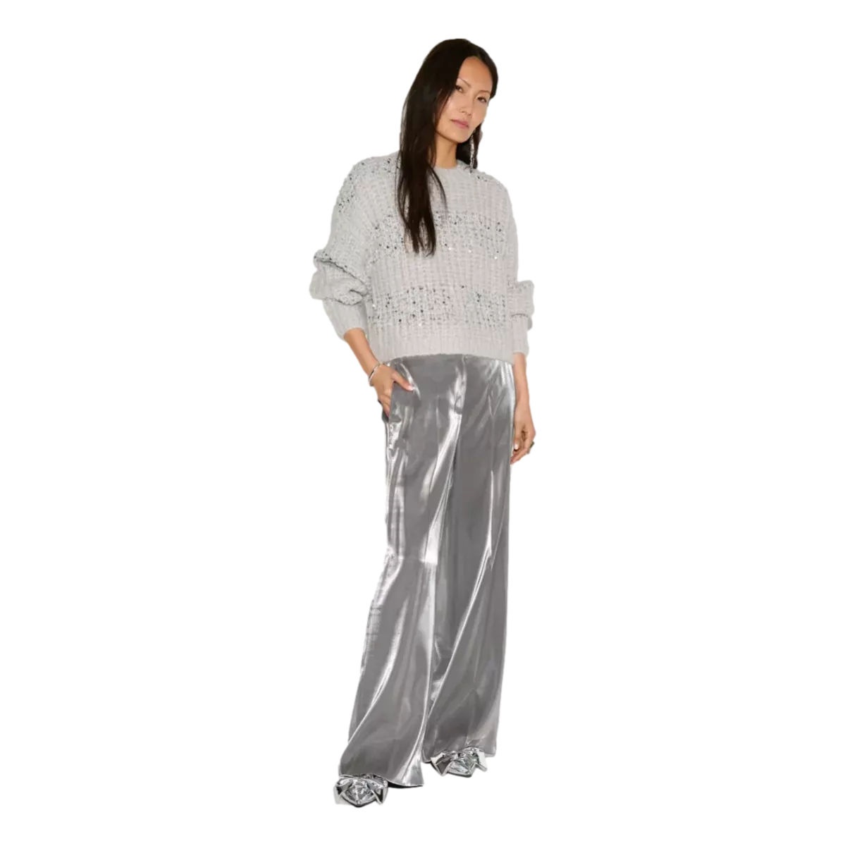 Dante6 Purity Broek Zilvergrijs - Match Laren - Afbeelding 3