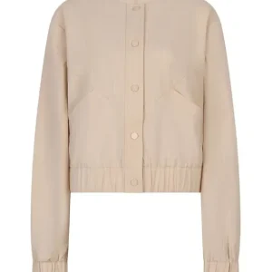 Esqualo Bomber pinstripe SP26.10007 Light Sand