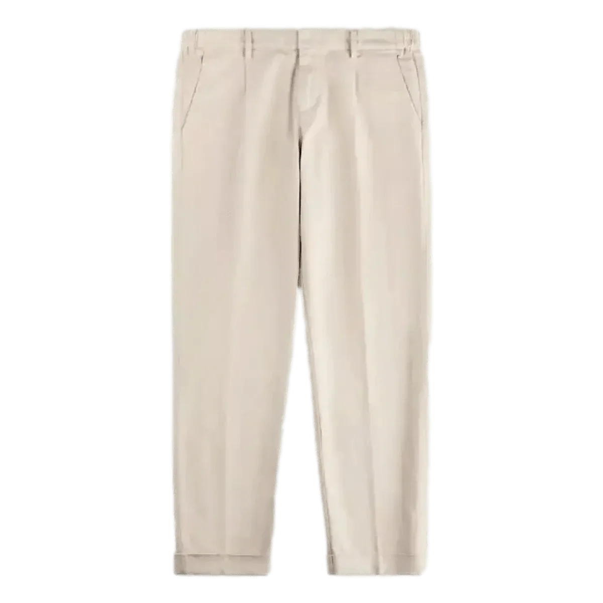 Fay Broek In Stretch Gabardine Zand - Match Laren - Afbeelding 2
