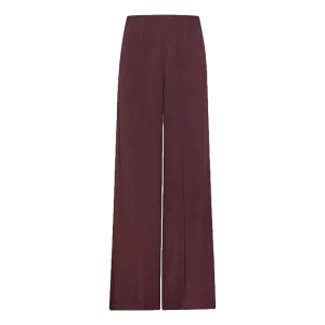 Forte Forte Pantalon Aubergine - Sisera Laren