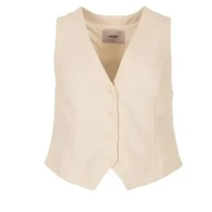 Freebird gilet Ginny beige