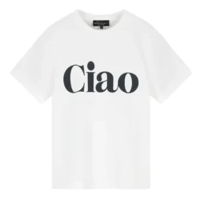 Elvira T-shirt Ciao Off White – Navy
