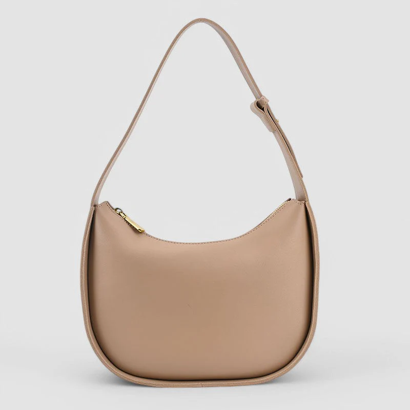 Puk | Minimalistische Schoudertas van Vegan Leer - Afbeelding 5