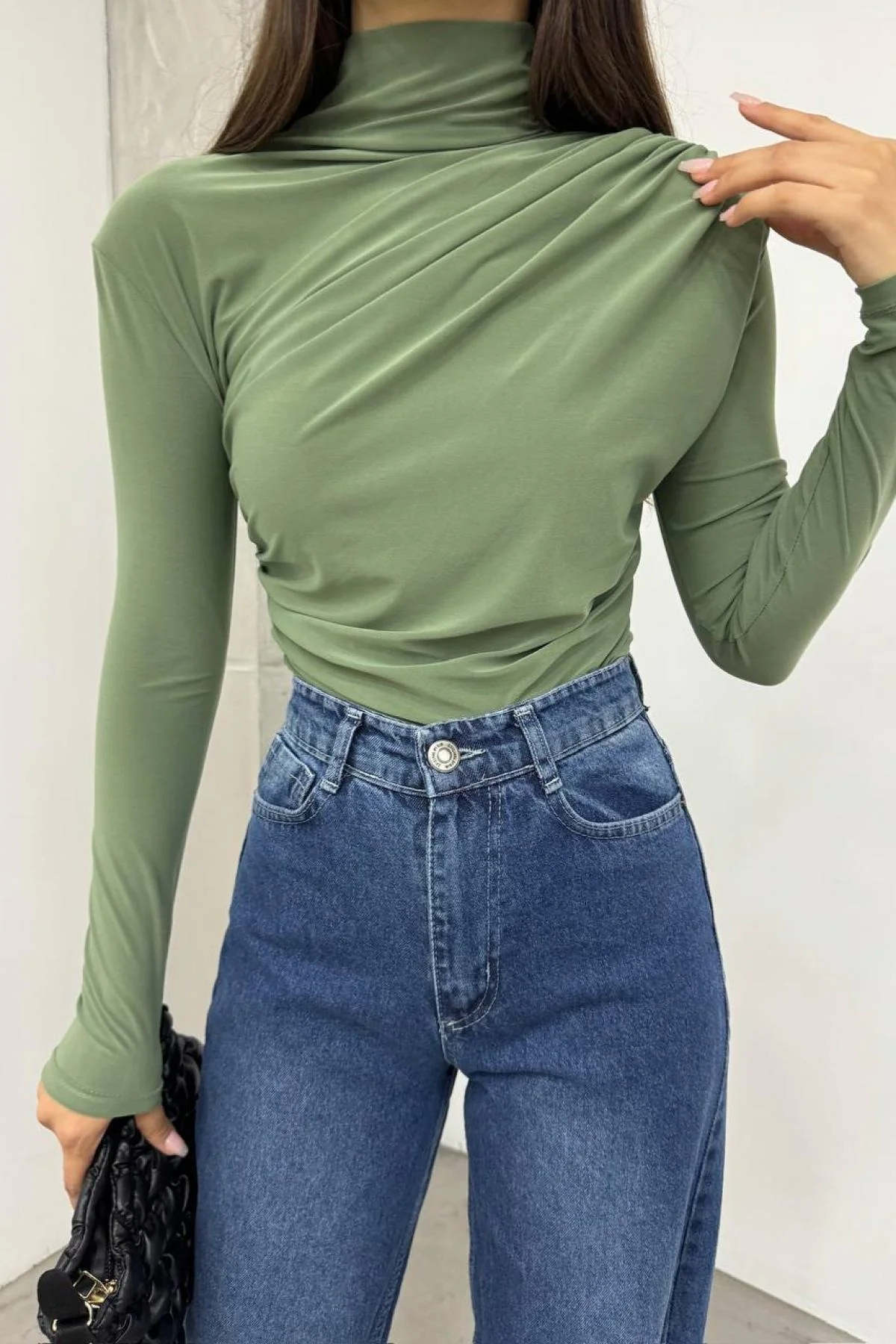 Amala | Long Sleeve Shirt Dames– Stretch & Comfort Fit - Afbeelding 5