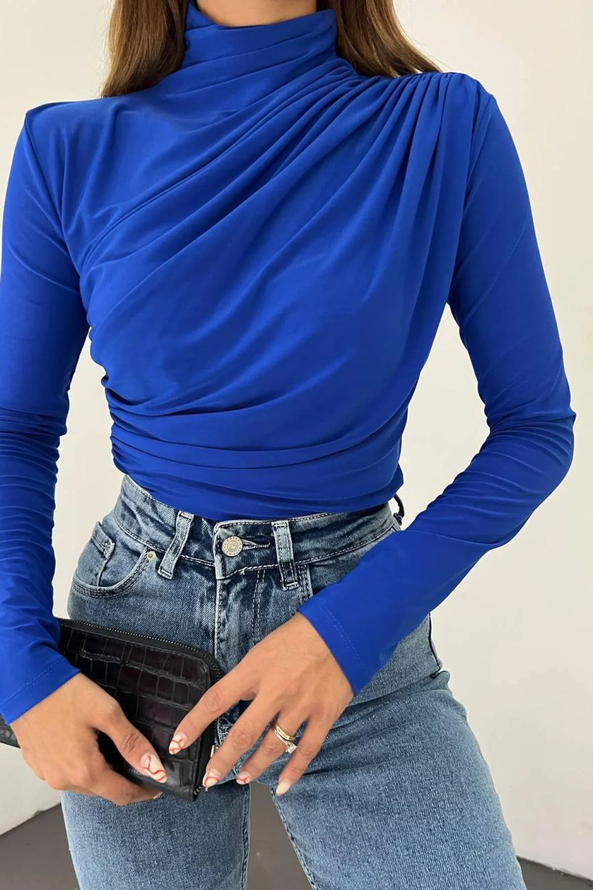 Amala | Long Sleeve Shirt Dames– Stretch & Comfort Fit - Afbeelding 6