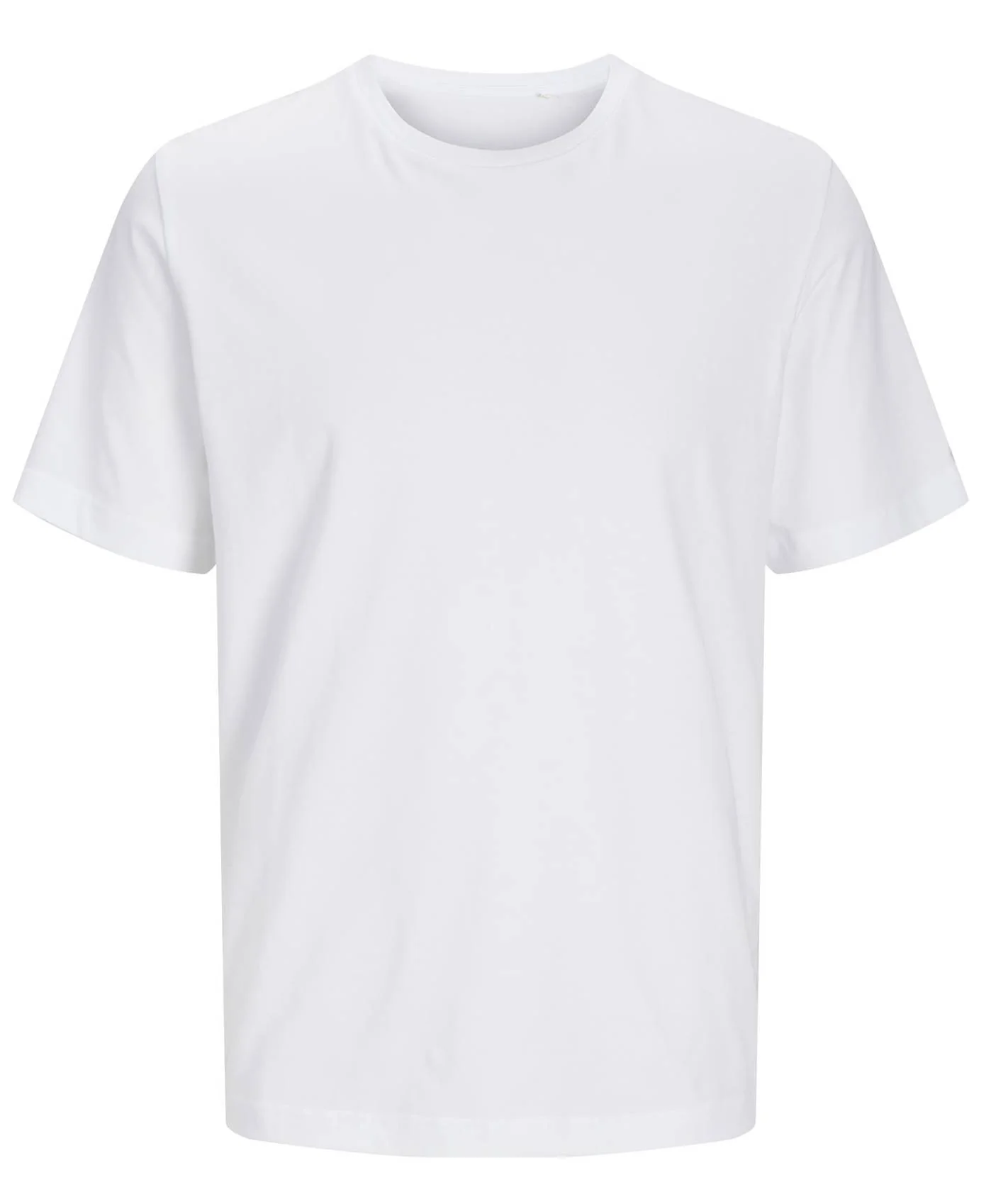 Jack & Jones Heren T-shirt Wit Ronde Hals Organisch Katoen - Afbeelding 2