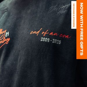 Malelions x Jeffrey Herlings Limited End Of An Era T-Shirt | Acid Wash