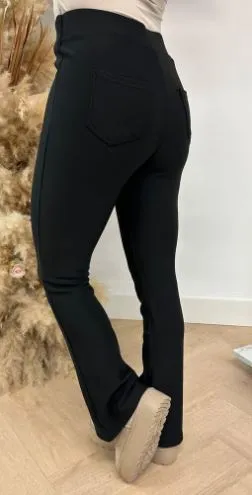 Annuo flared zwart kort HY375-B - Afbeelding 3