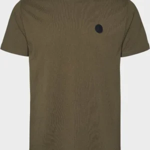 Kronstadt Heren T-shirt Timmi Army Groen Organisch Katoen