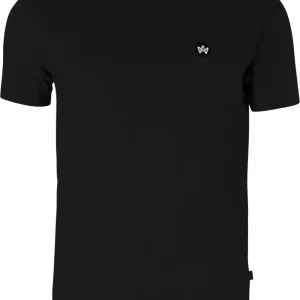 Kronstadt Heren T-shirt Timmi Zwart Organisch Katoen