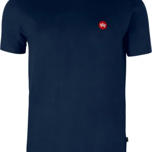 Kronstadt Heren T-shirt Timmi Sky Captain Donkerblauw Organisch Katoen