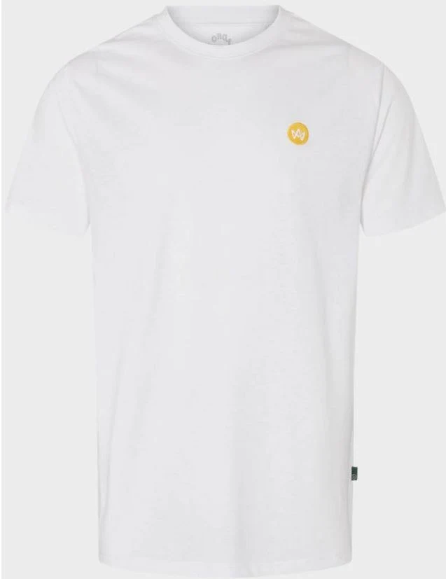Kronstadt Heren T-shirt Timmi Wit Organisch Katoen