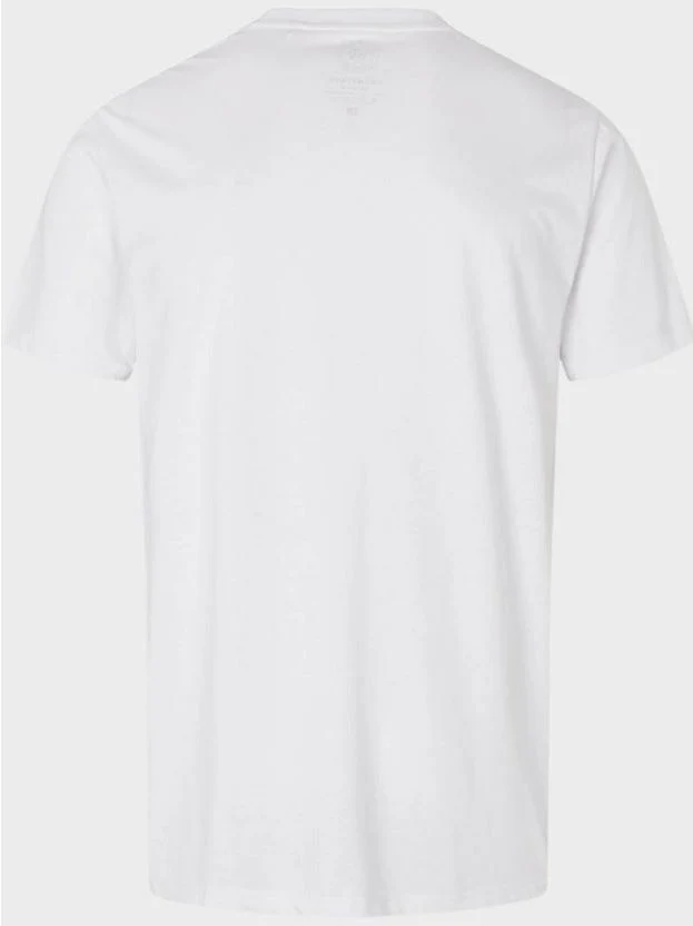 Kronstadt Heren T-shirt Timmi Wit Organisch Katoen - Afbeelding 3