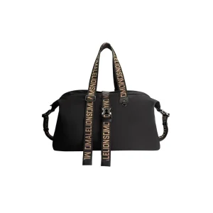 Malelions Men Venetian Duffle Bag | Black/Gold