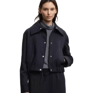 Margaux Lonnberg Anja Jas Donkerblauw Met Strepen - Sisera Laren