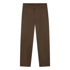 Olaf Slim Elasticated Trousers Brown - Match Laren