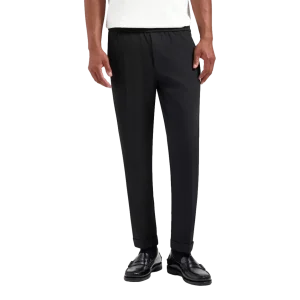 Olaf Broek Slim Elasticated Zwart - Match Laren