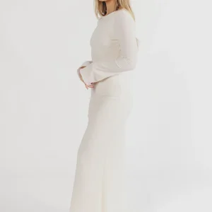 Rafaela | Elegante Maxi Jurk met Open Rug