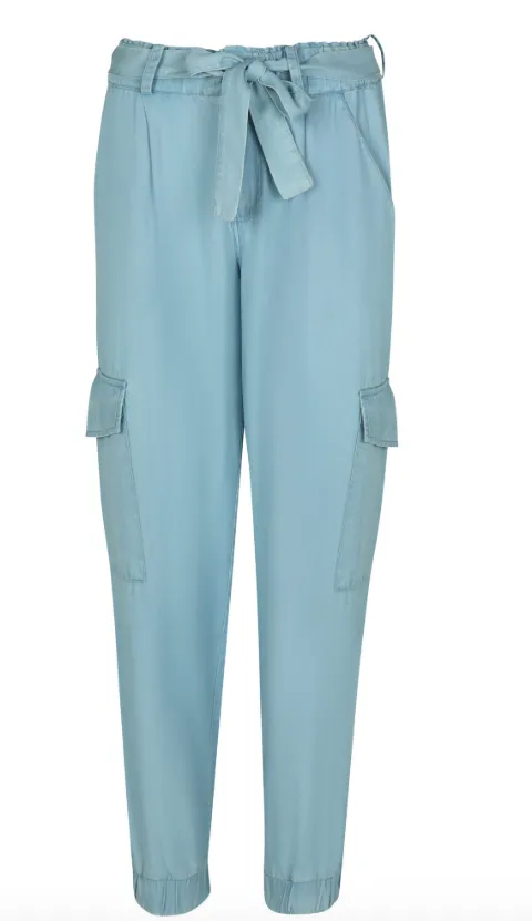 Elvira Trouser Robin sky blue