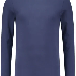 ShirtsofCotton Longsleeve Heren T-shirt Navy 2-Pack