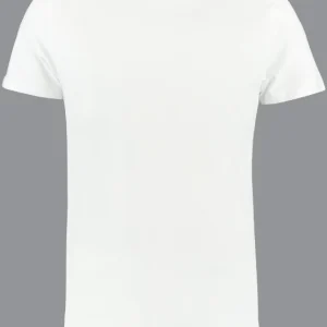 ShirtsofCotton Heren T-shirt Wit 100% Organisch Katoen Ronde Hals 2-Pack