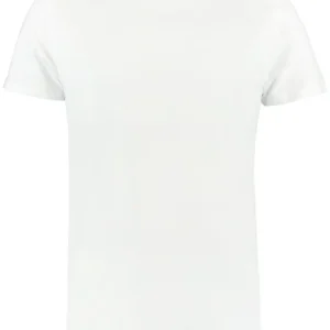 ShirtsofCotton Heren T-shirt Wit Basic Round 2-Pack