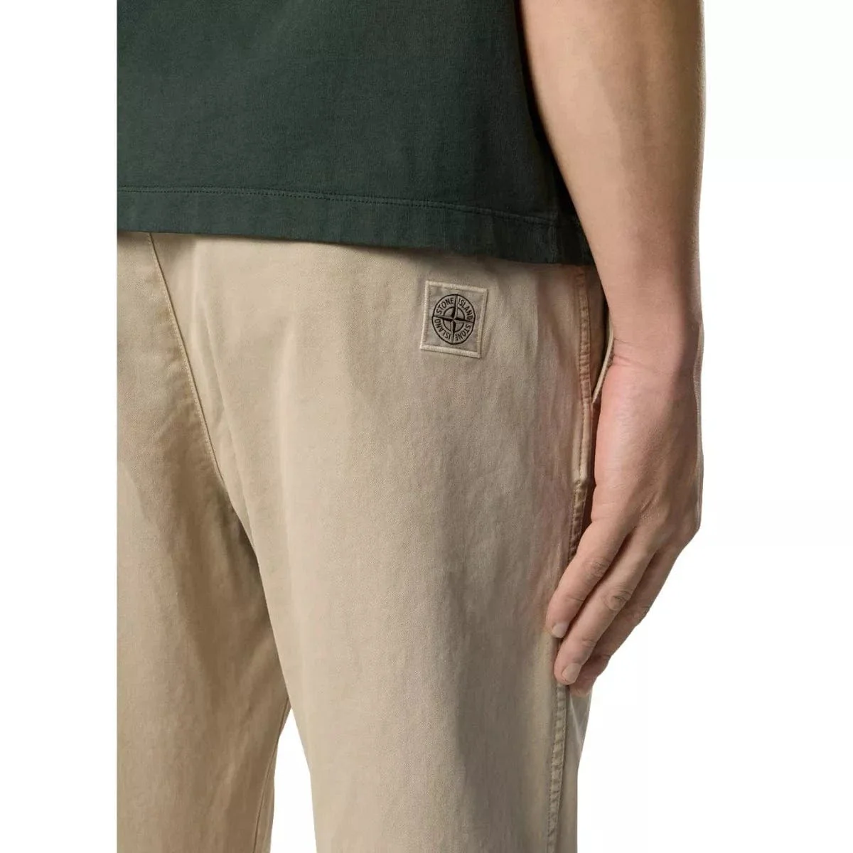 Stone Island Broek Zandkleur - Match Laren - Afbeelding 5