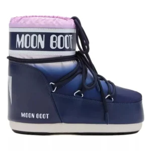 Technica Moon Boot Icon Low Moonrise-Print Boots Blauw - Match Laren