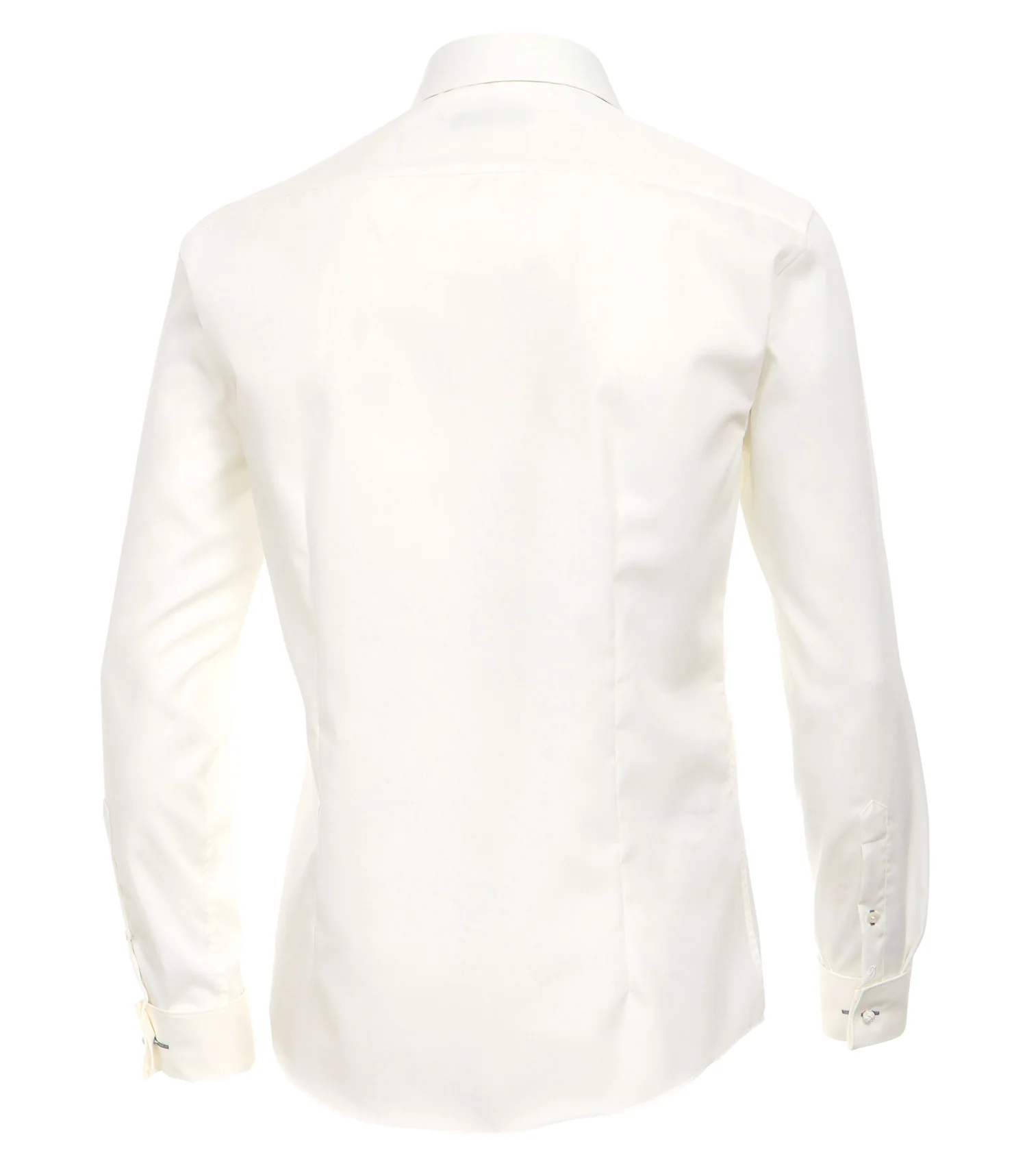 Venti Heren Smokingoverhemd Ecru Poplin Modern Fit ML7 - Afbeelding 4