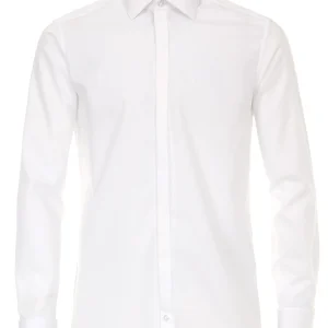 Venti Heren Smokingoverhemd Wit Poplin Modern Fit ML7