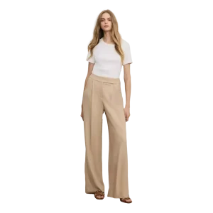 Veronica Beard Marbeau Wide-Leg Pant - Match Laren